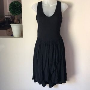 Converse black racer back T-shirt dress